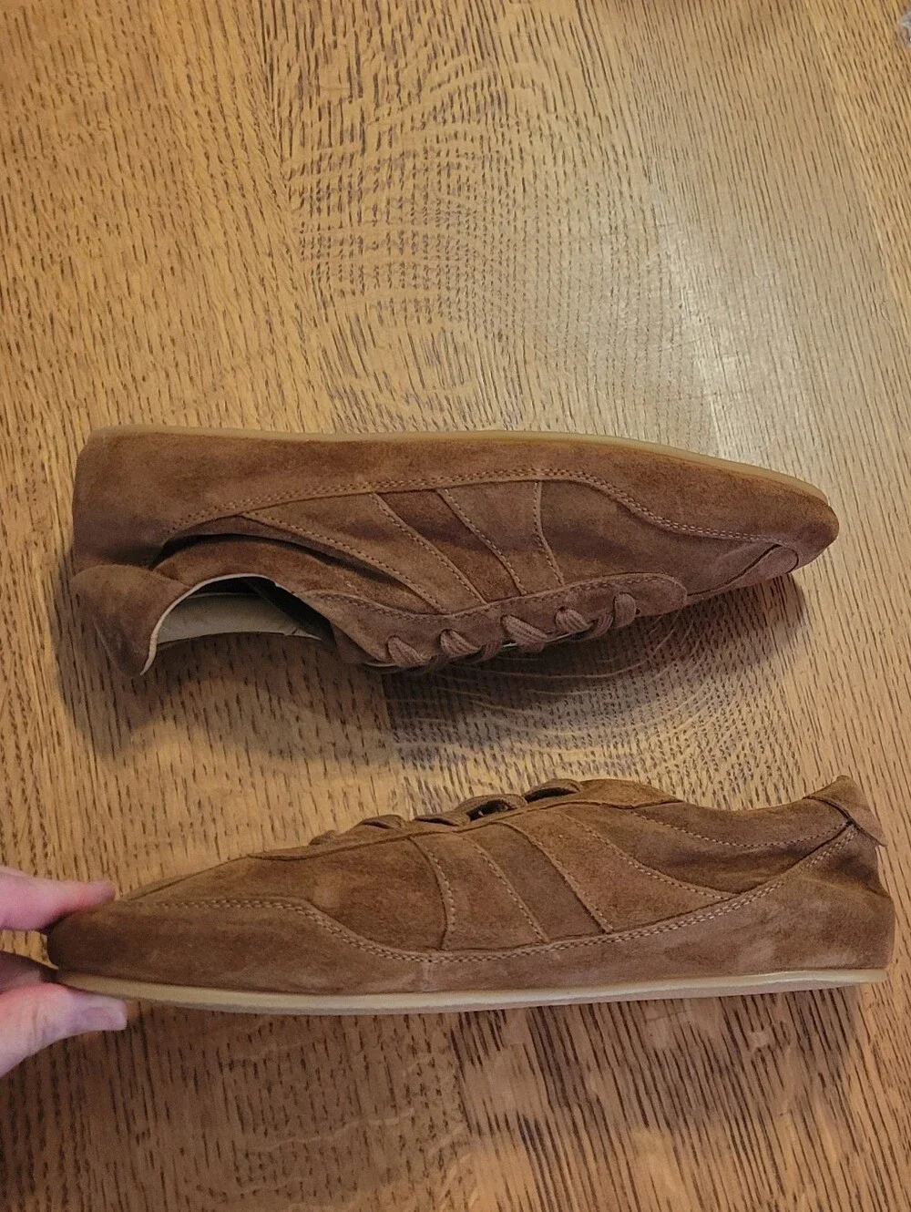 Madewell Oaklynne Suede Sneaker - Russet